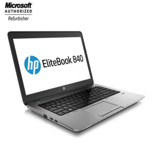 Refurbished-HP EliteBook 840 G1 (2013) Laptop with 14 inch Display, 4th GEN, Integrated Graphics, Windows 10 Pro, English Keyboard- Black