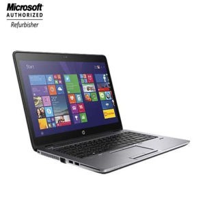 Refurbished-HP EliteBook 840 G2 (2015) Laptop with 14 inch Display, 5th GEN, Integrated Graphics, Windows 10 Pro, English Keyboard- Black