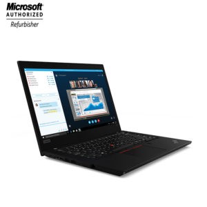 Refurbished-Lenovo ThinkPad L490 (2018) Laptop with 14 inch Display, 8th GEN, Intel UHD Graphics 620, Windows 10 Pro, English Keyboard- Black